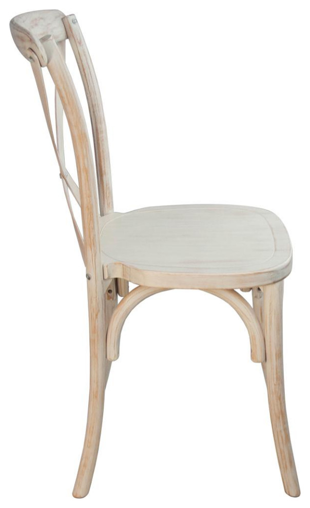 Advantage Lime Wash X Back Chair   Contemporary   Dining Chairs   by BisonOffice  Houzz