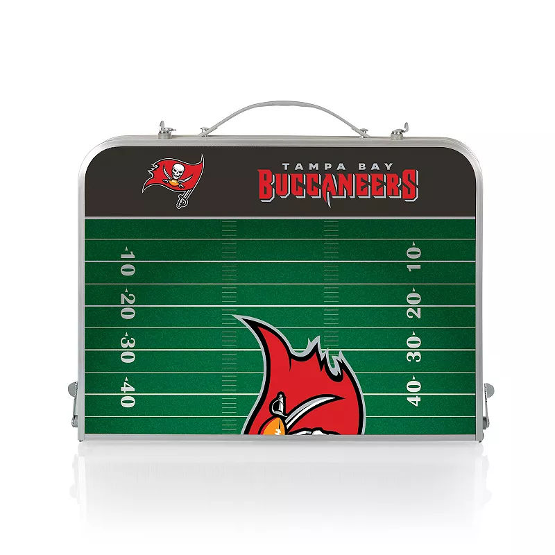 Picnic Time Tampa Bay Buccaneers Mini Portable Folding Table