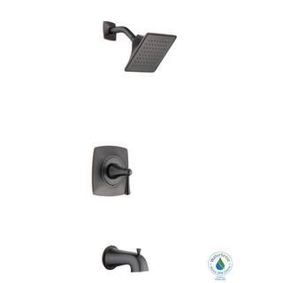 Glacier Bay Stillmore Single-Handle 1-Spray Tub and Shower Faucet in Bronze (Valve Included) HD873X-0627D