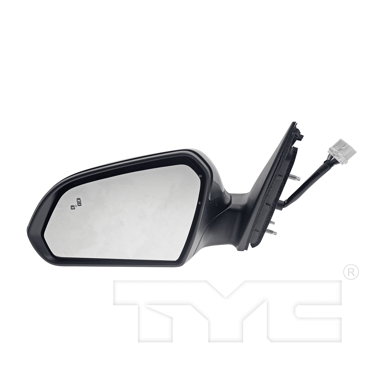 Side Door Mirror Left Driver for 18-19 Hyundai Sonata Power Non-Heated w/BSD Fits 2019 Hyundai Sonata