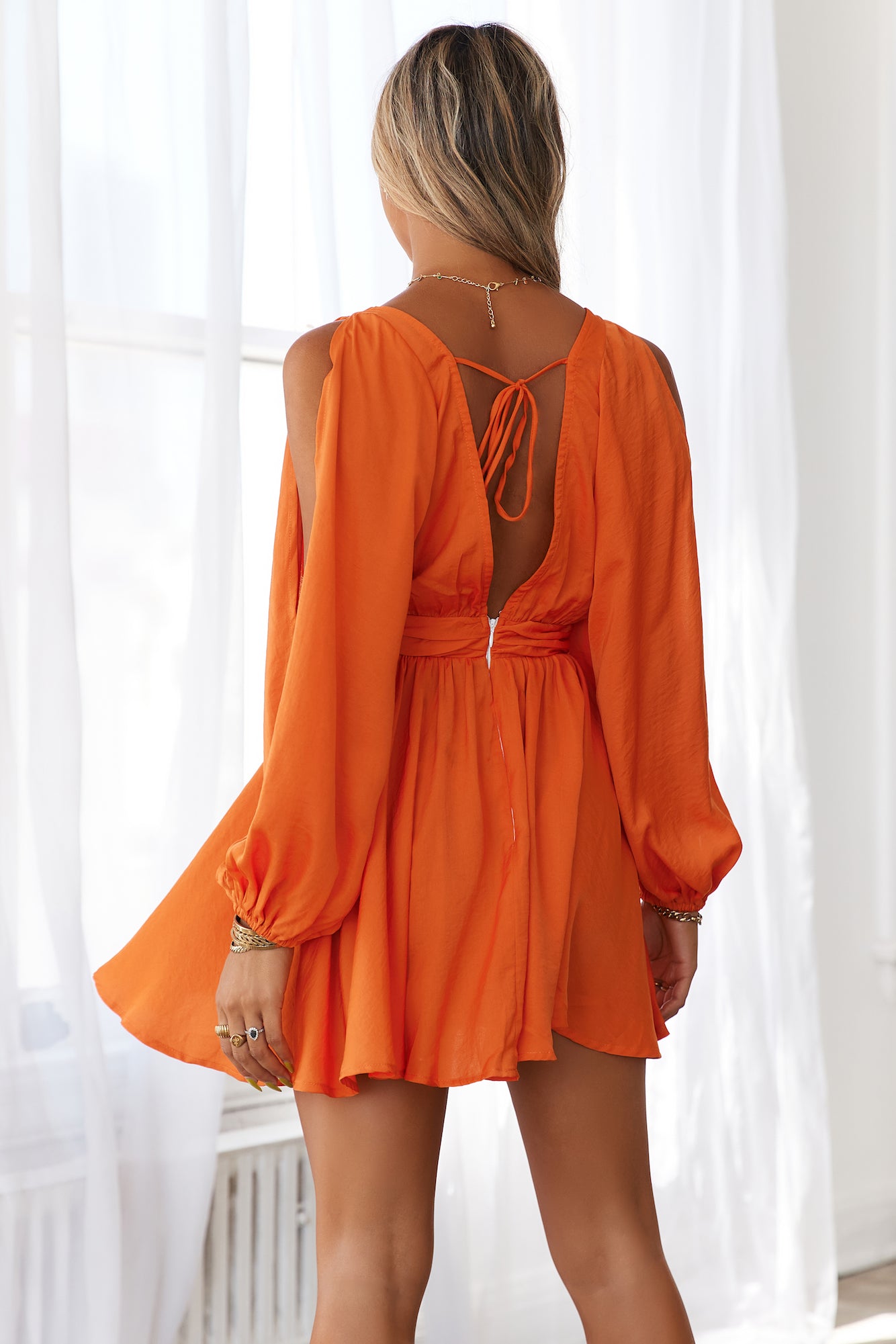 HELLO MOLLY Marmalade Dreams Dress Orange