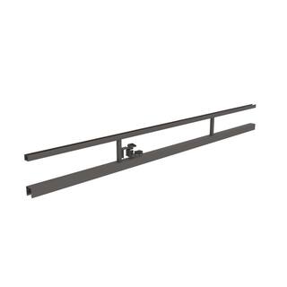 Barrette Outdoor Living VersaRail 6 ft. Matte Bronze Aluminum Triple Rail Topper 73050442