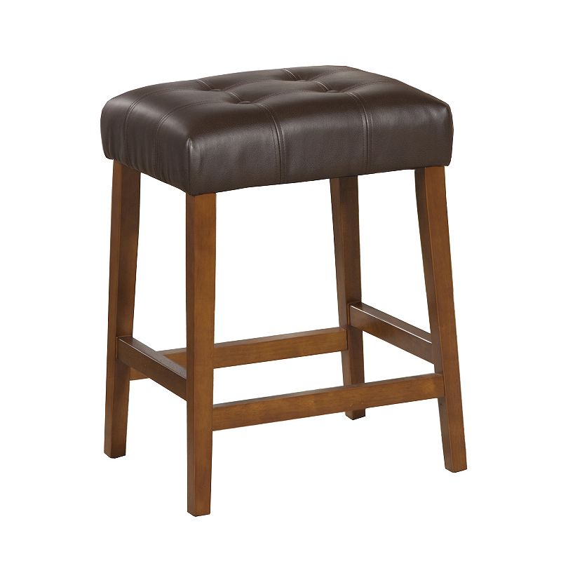 HomePop Tufted Counter Stool