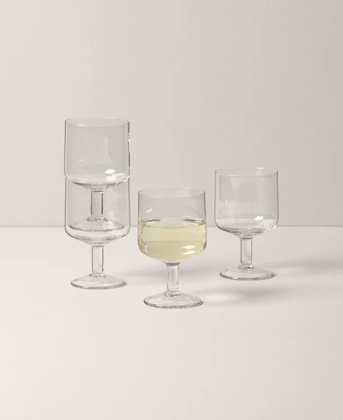 Lenox Tuscany Classics Stackable Wine Glass Set 4 Piece