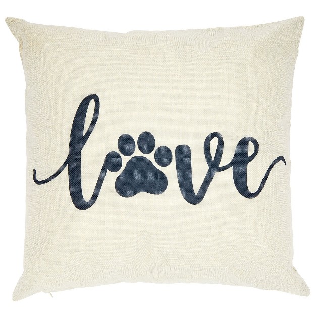 Set Of 4 Fall Throw Pillow Covers 18x18 In Dog Home Decor Cases For Living Room Bedroom beige