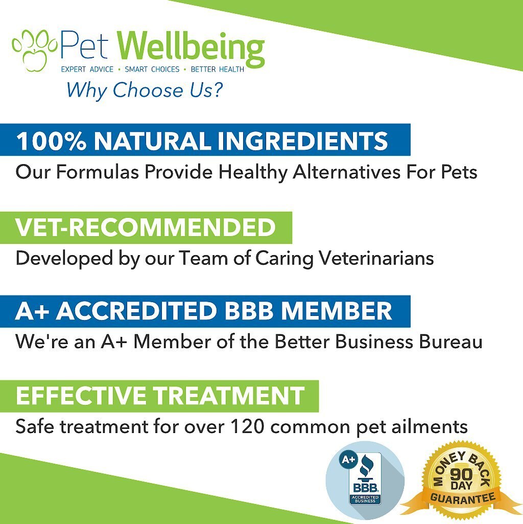 Pet Wellbeing Adrenal Harmony Gold Bacon Flavored Liquid Supplement for Dogs and Cats