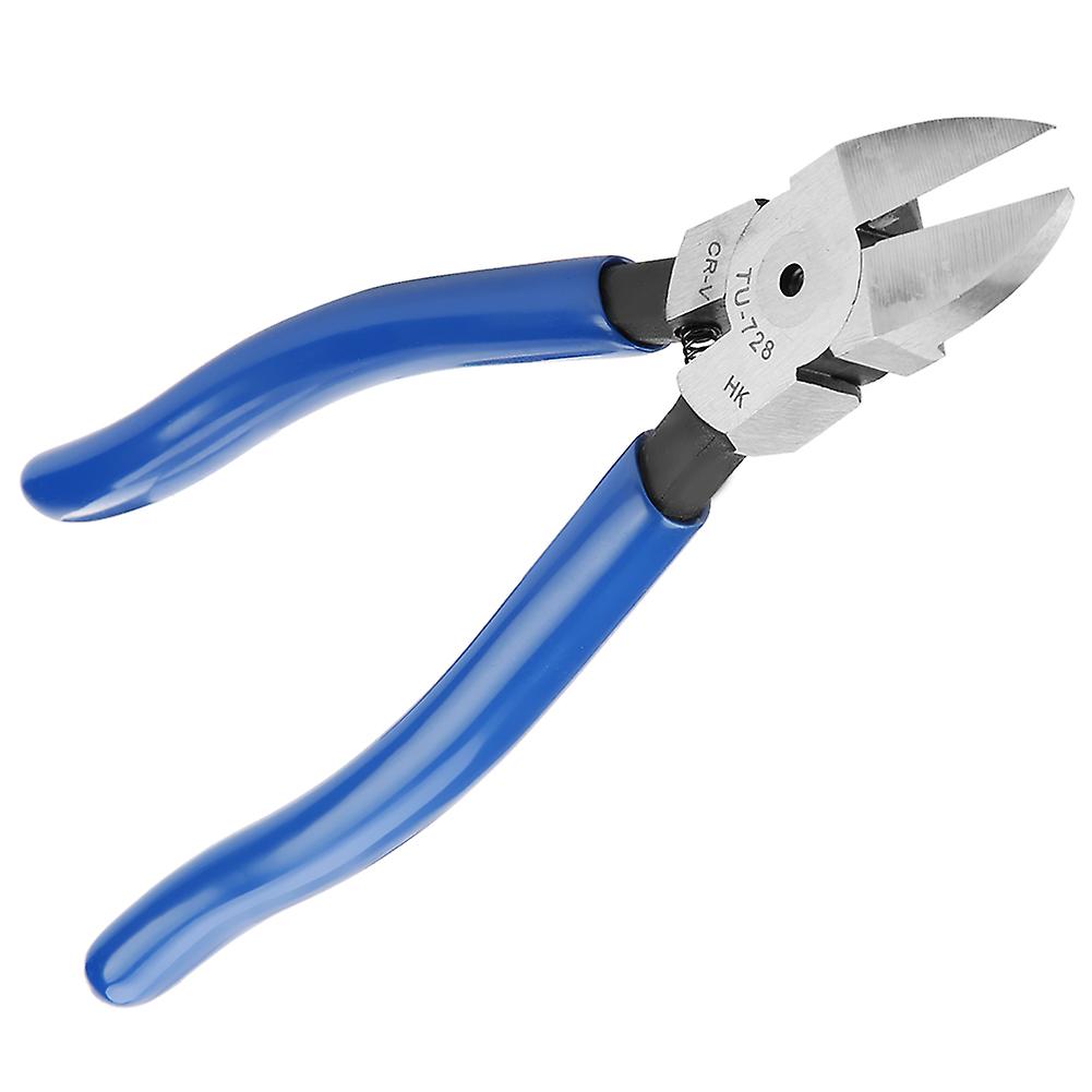 8inch Blue Diagonal Pliers Cable Nose Cutting Nippers Wire Cutter Tool