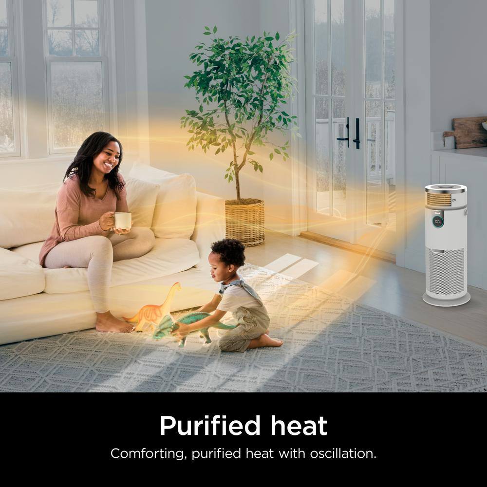 Shark Air Purifier 3-in-1 HEPA Filter Air Purifier Purified Heat Purifed Fan 1000 sq. ft. HC502