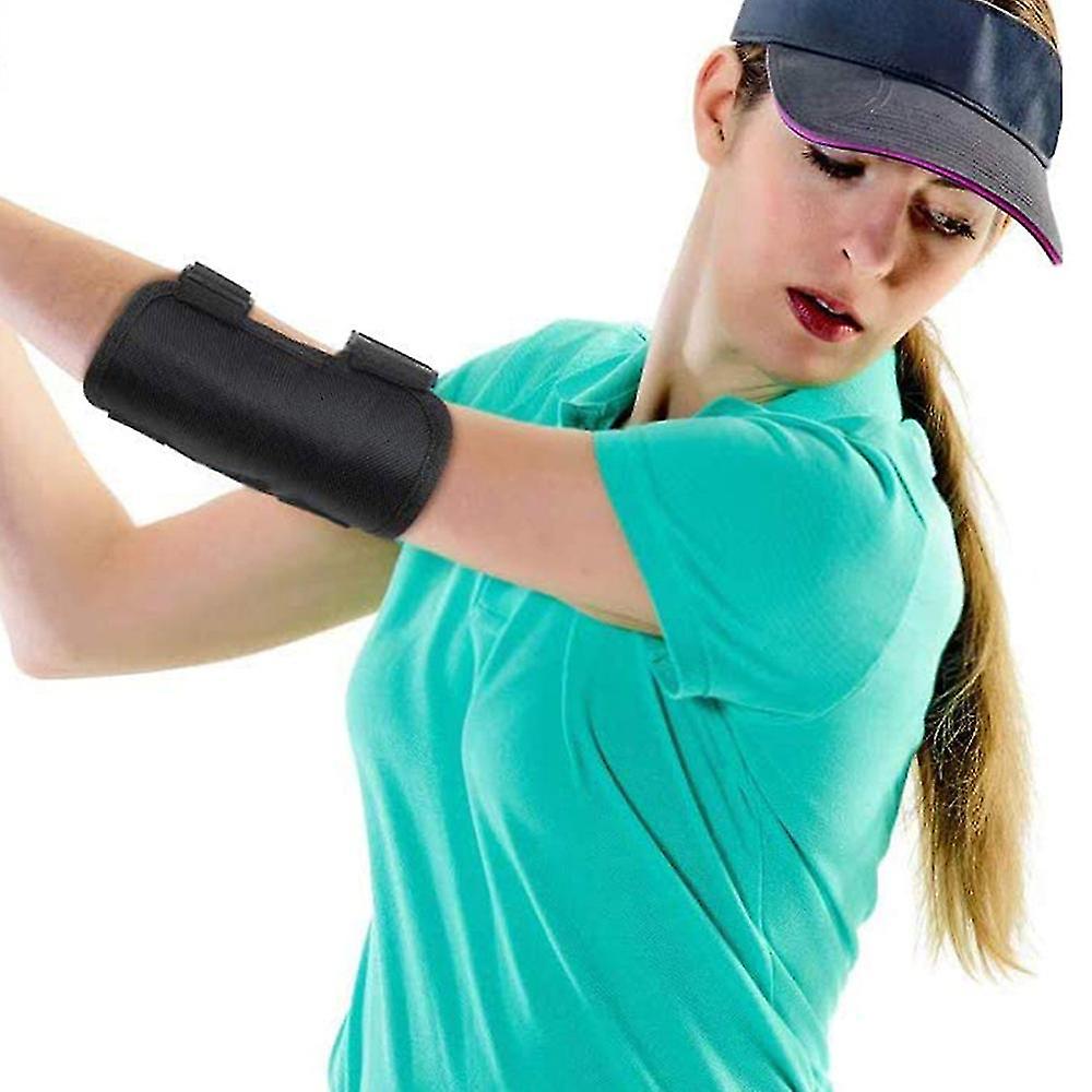 Golf Swing Training Aid Elbow， ， Straight Arm Golf Training Aid With Sound Notifications， Posture Correction Brace Of Golf Swing For