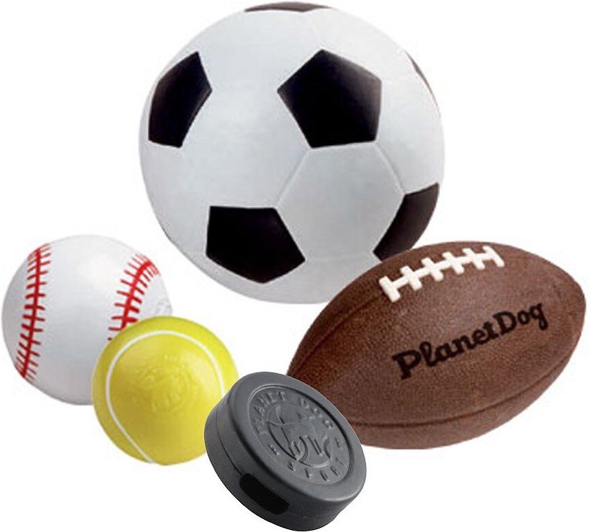 Planet Dog Orbee-Tuff Sport Soccer Ball Tough Dog Chew Toy