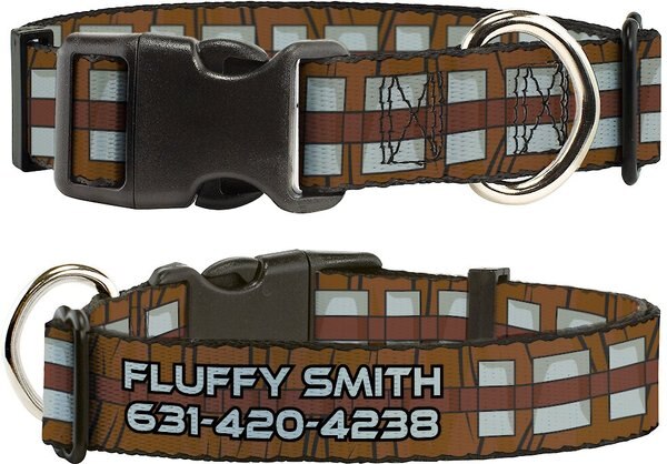 Buckle-Down Star Wars Chewbacca Polyester Personalized Dog Collar