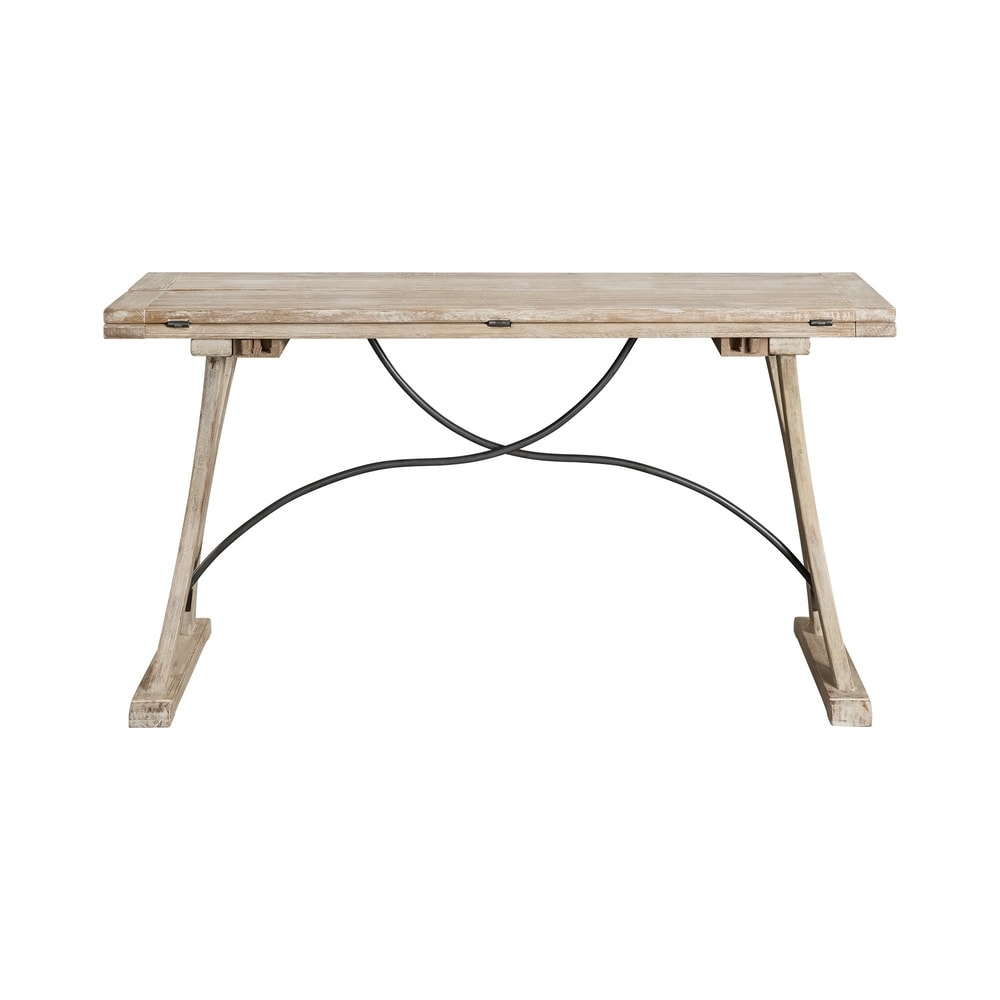 The Gray Barn Whistle Stop Folding Top Dining Table   N/A