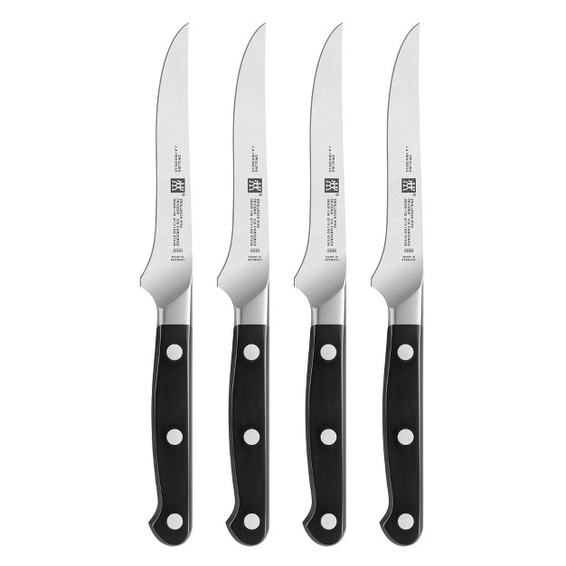 Zwilling Pro 4 5 inch Steak Knife Set Of 4