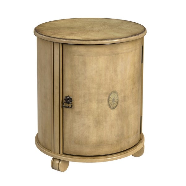 Lawrie Drum End Table