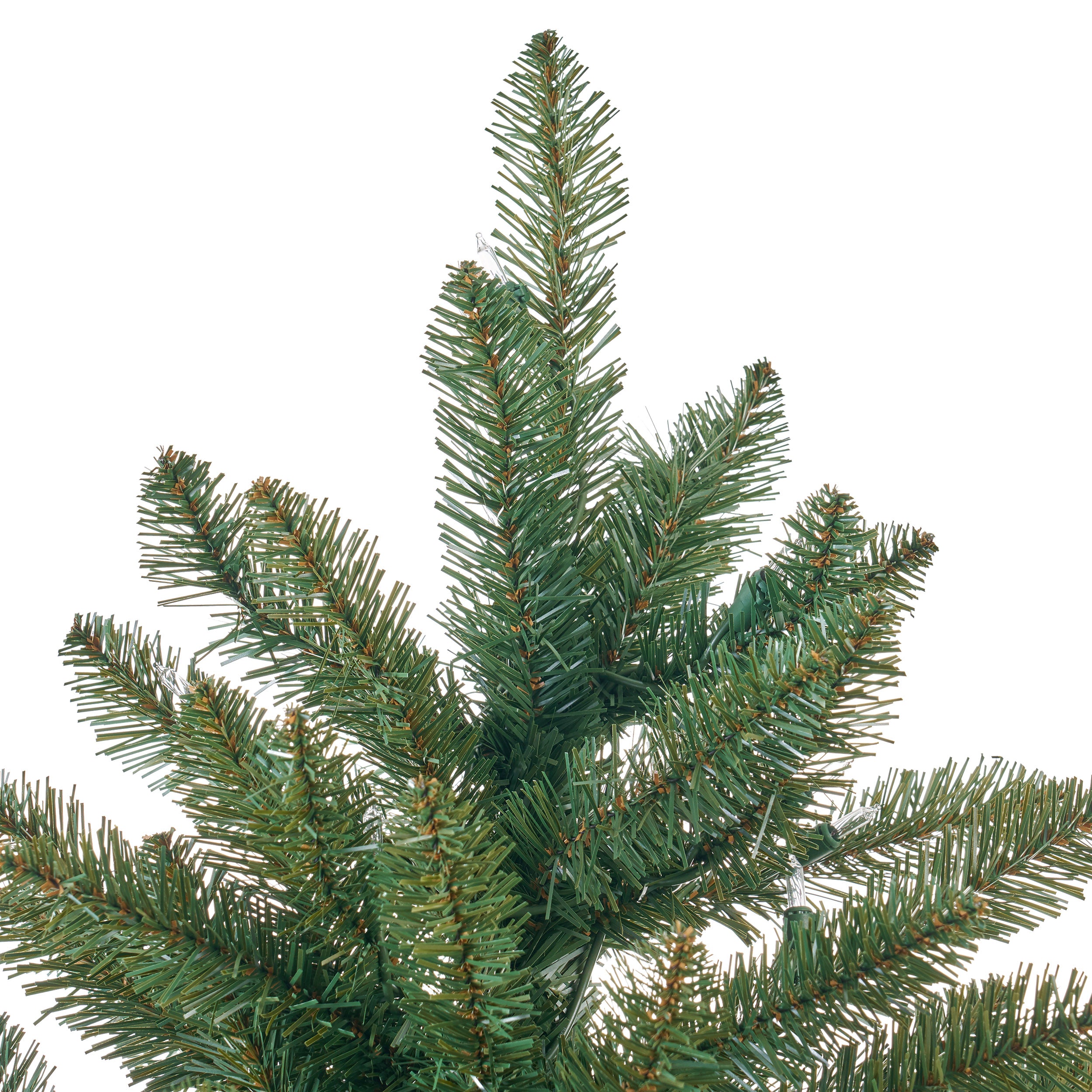 7-foot Norway Spruce Pre-Lit or Unlit Hinged Artificial Christmas Tree