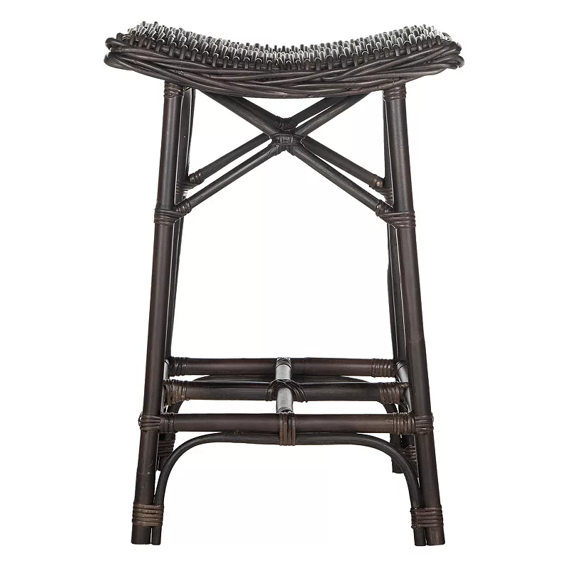 Safavieh Amara Wicker Bar Stool