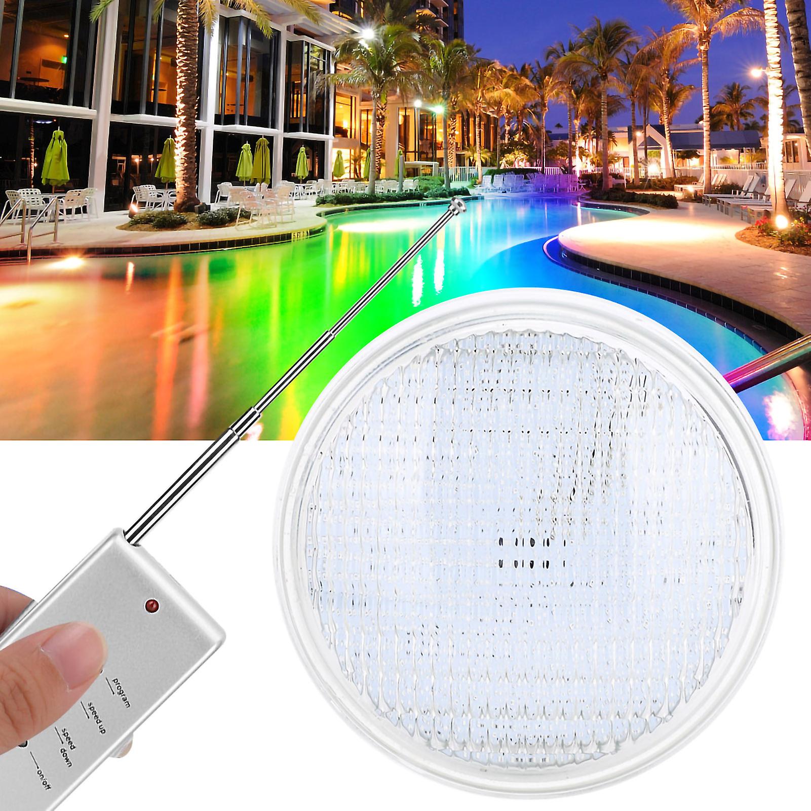 AC12V 360LED Waterproof Pool Light Multicolor RGB Underwater Lamp with Remote Control