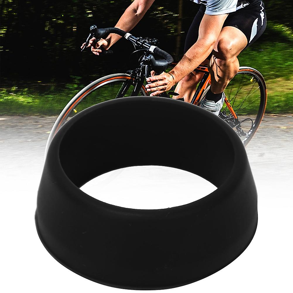 10pcs Risk Soft Silicone 25-30mm Mountain Road Bike Seat Post Waterproof O Ring Bicycle Seatpost Coverblack