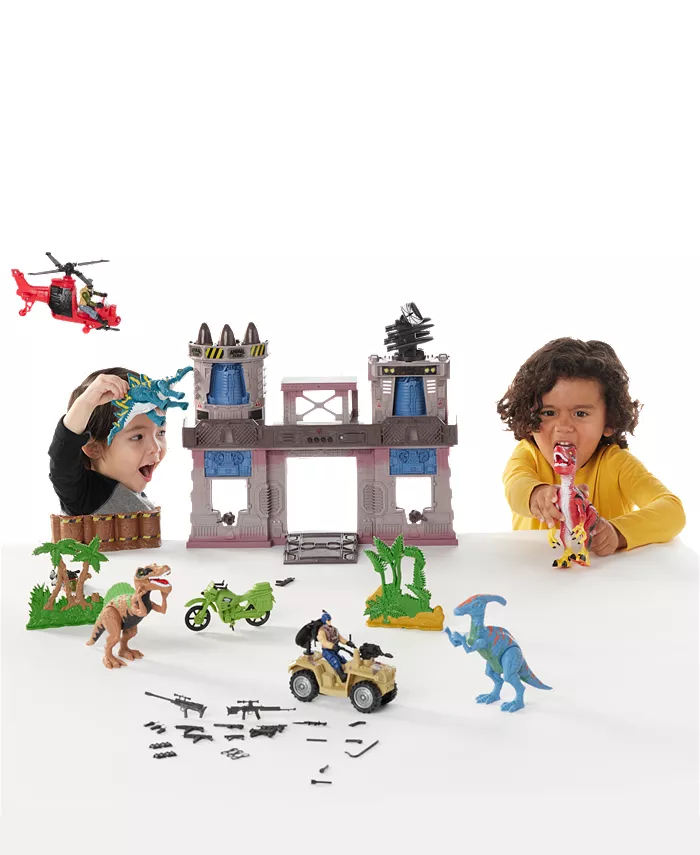 Animal Zone Dino Fortress Playset  Created for You by Toys R Us