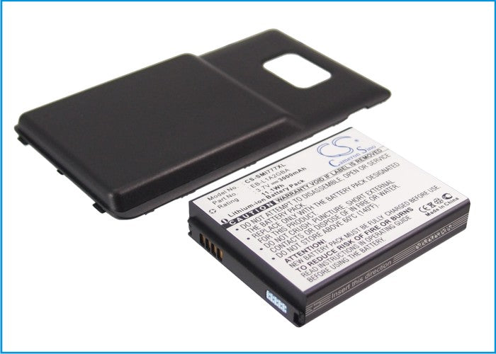 AtampT Galaxy S II Galaxy S2 3000mAh Replacement Battery BatteryClerkcom Mobile Phone