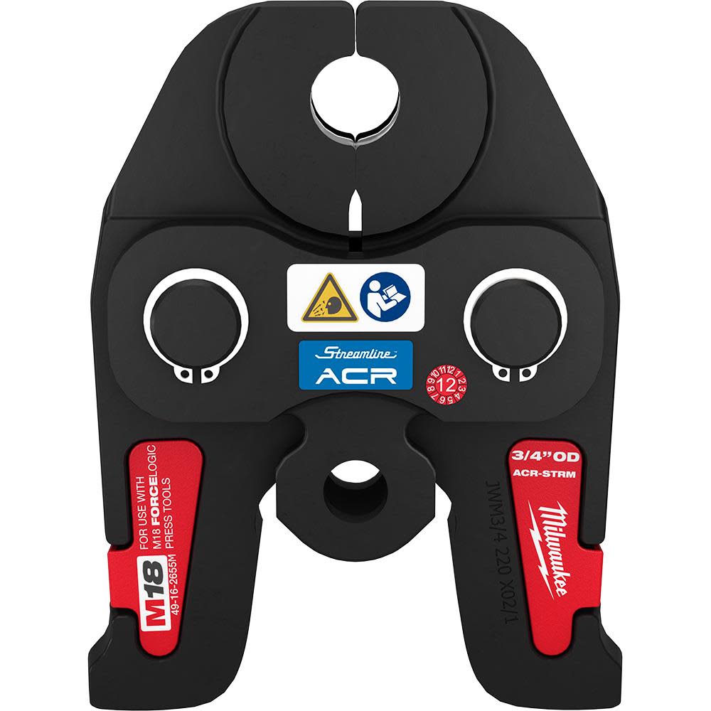MW Streamline ACR Press Jaw for M18 FORCE LOGIC Press Tools 3/4