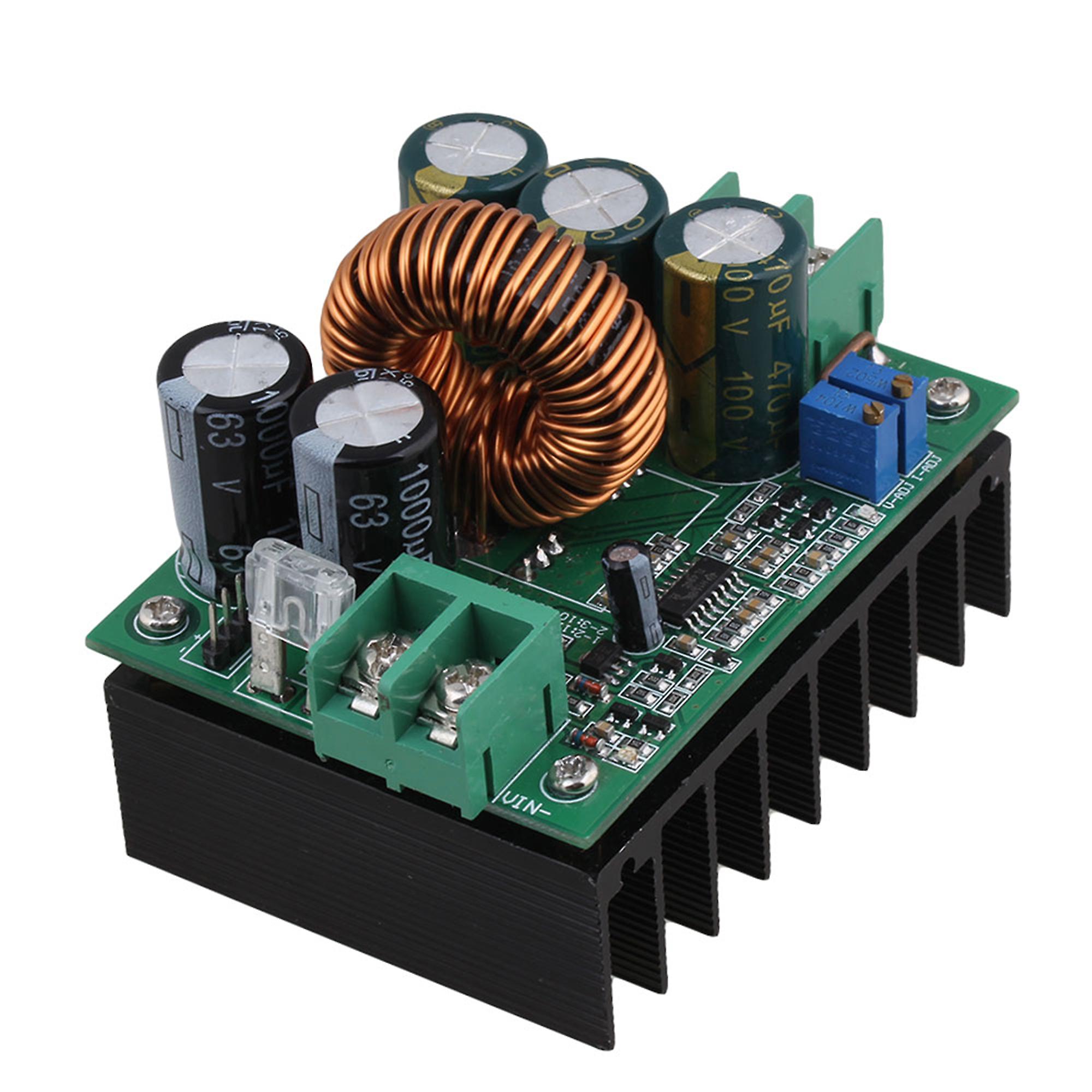 DC12V-60V to12-80V Plastic and Metal Step-Up Converter Module 1200W Multicolor