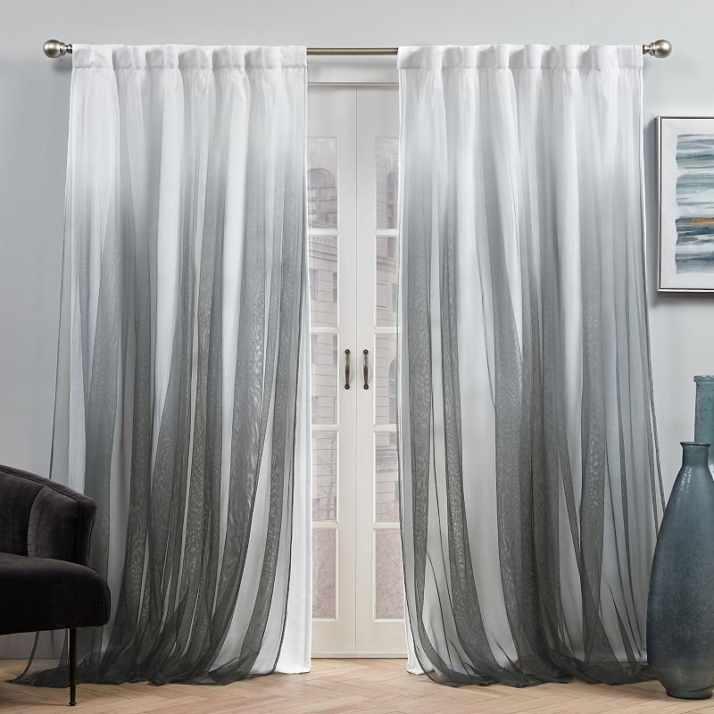 Exclusive Home 2-pack Crescendo Lined Blackout Window Curtains