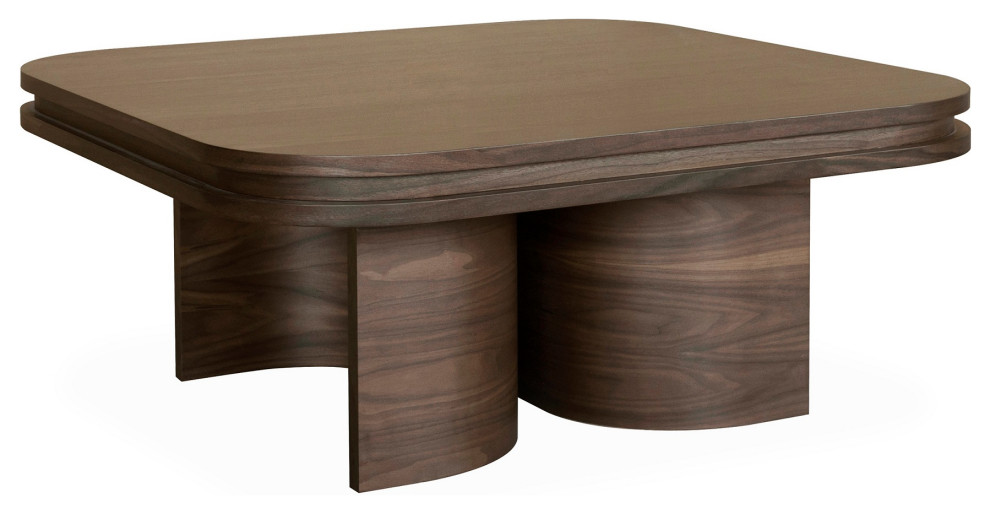 Alpha Coffee Table  Light Walnut   Transitional   Coffee Tables   by Mandalay Home Furnishings  Inc.  Houzz