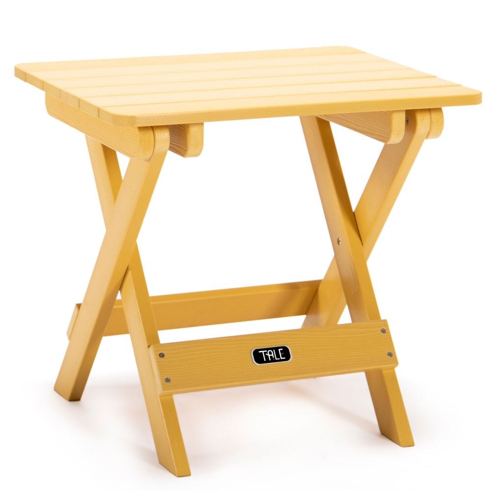 Adirondack  Weather Portable Folding Side Table Square