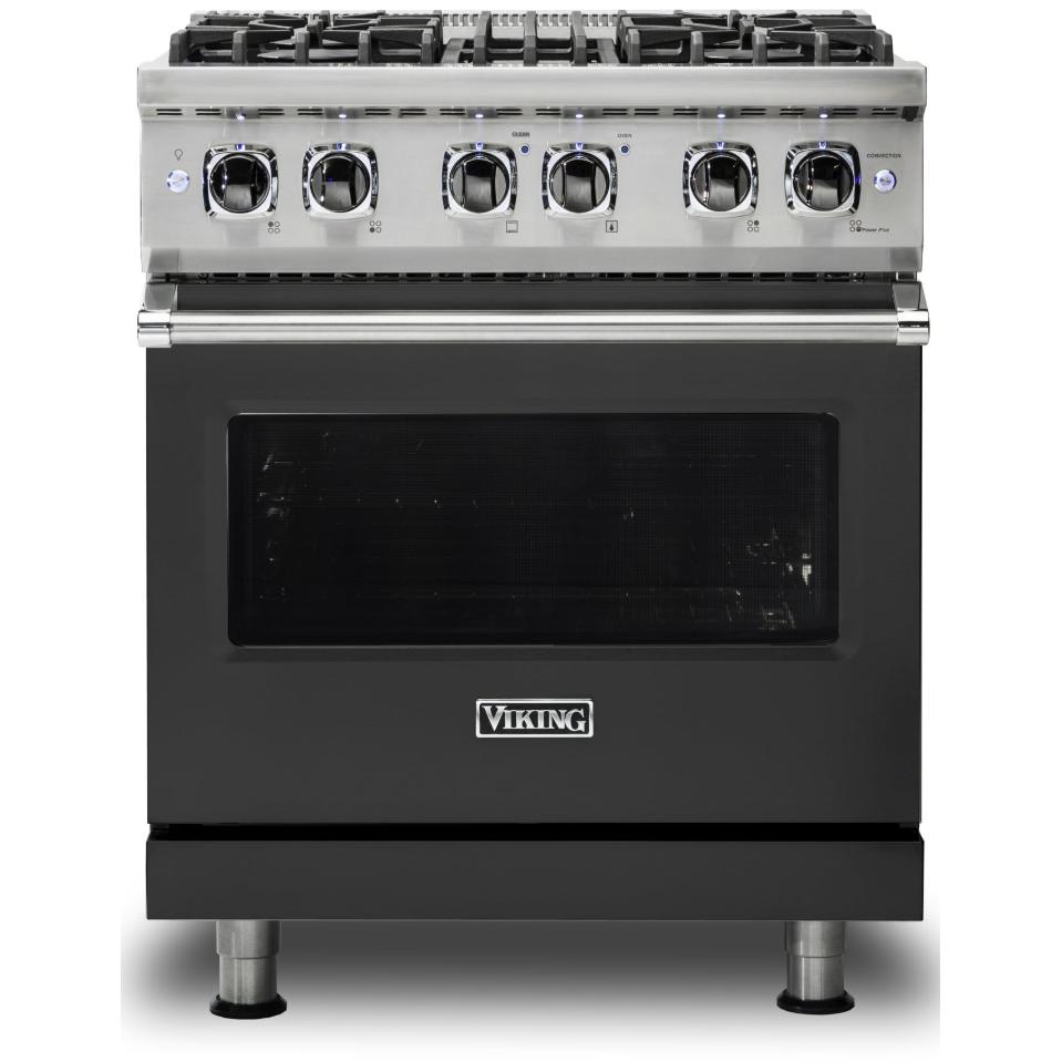 Viking 30-inch Freestanding Dual-Fuel Range with VariSimmer CVDR530-4BCS