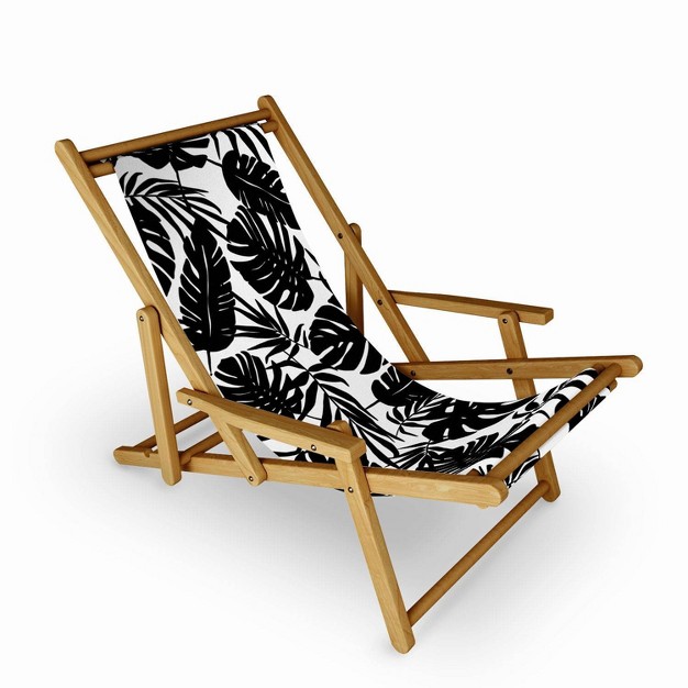 Heather Dutton Urban Jungle White Sling Chair Deny Designs