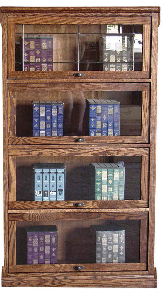 Mission Lawyers Bookcase   Traditional   Bookcases   by Oak Arizona  Houzz