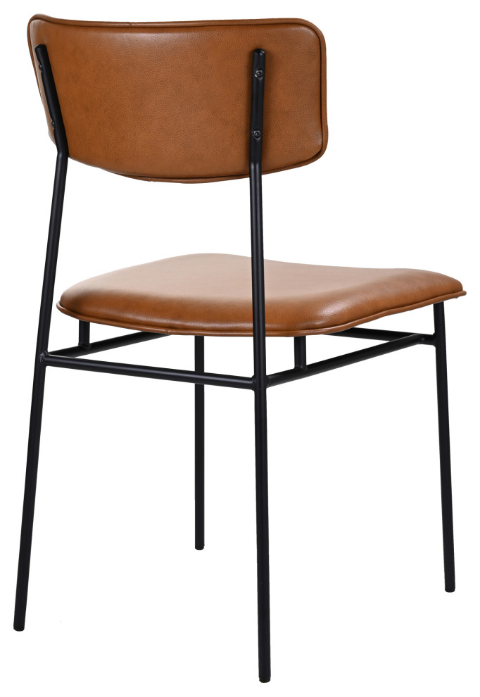 First of A Kind Sailor Dining Chair Brown   Modern   Dining Chairs   by Kolibri Decor  Houzz