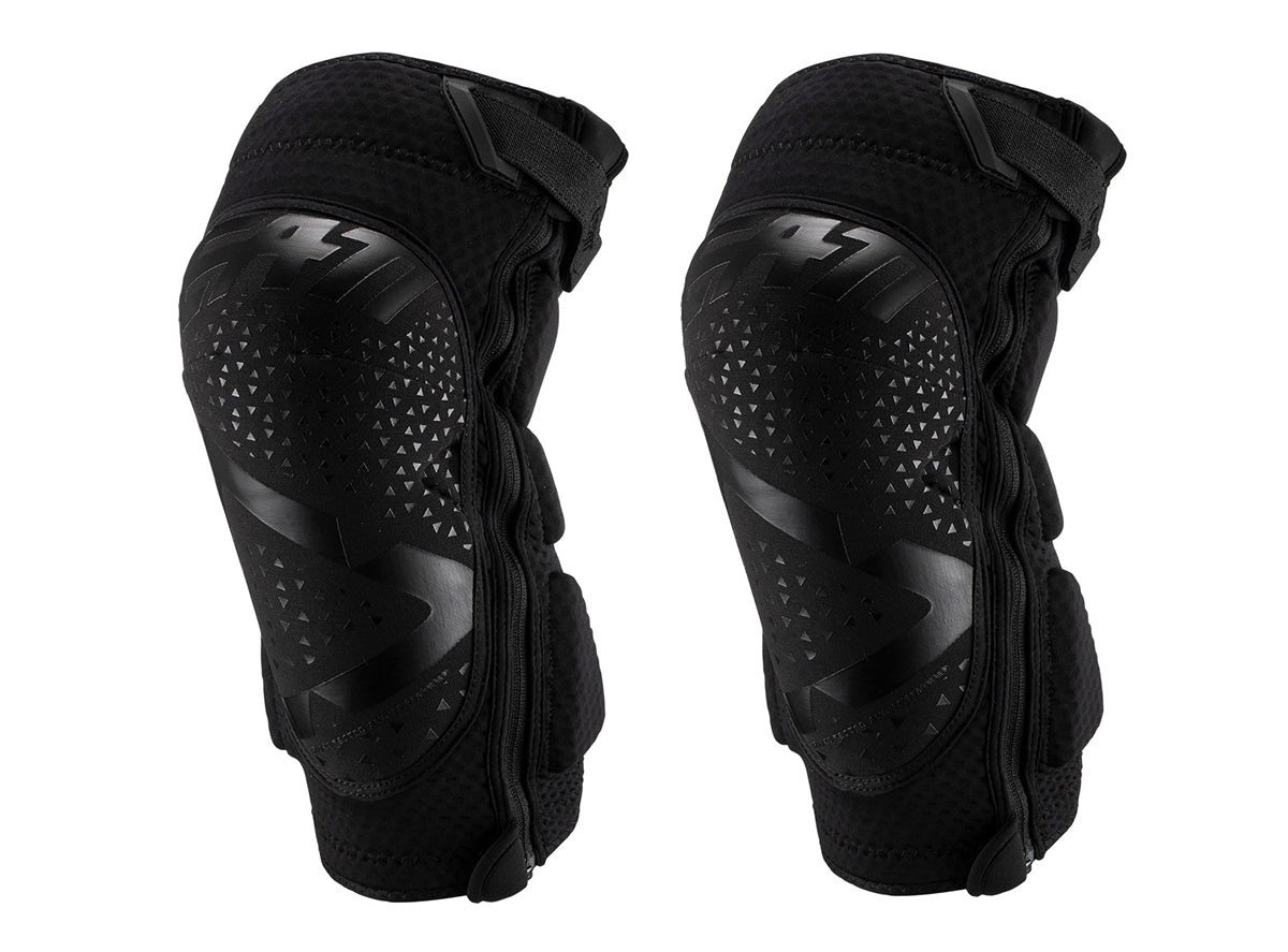 Leatt 3DF 5.0 Zip Knee Guard - Black