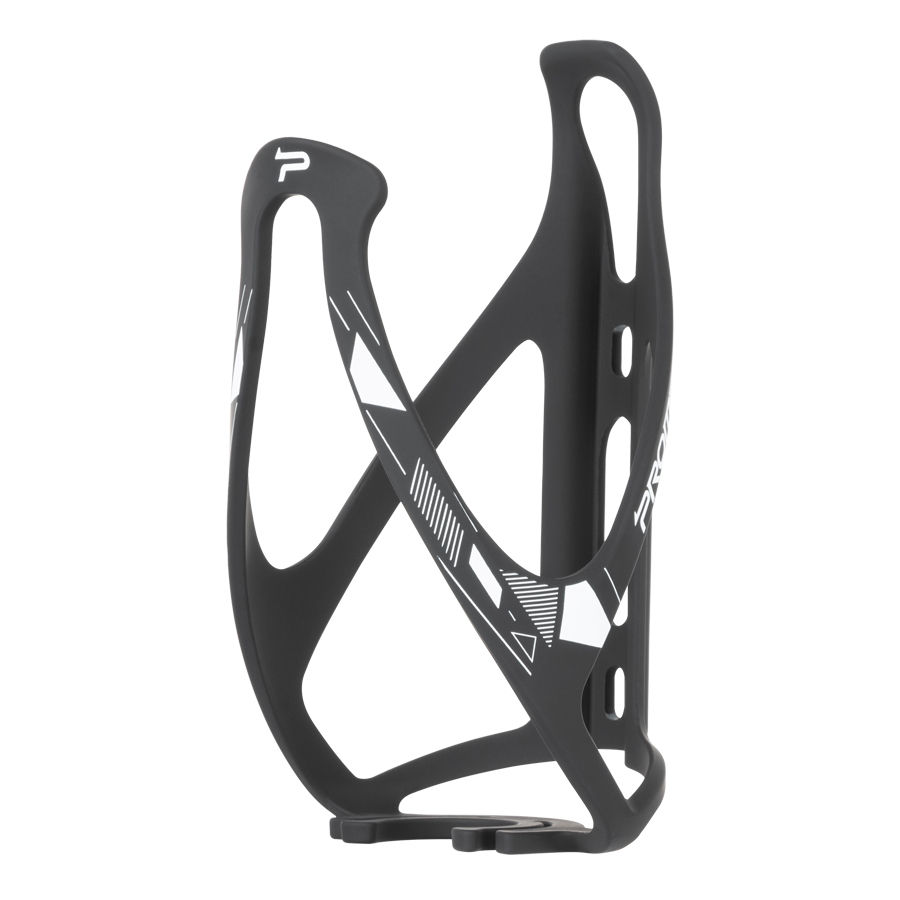 PROMEND 25207  Black Color Durable Strong Nylon Cycling Bike Bottle Cage  Lightweight Bicycle Plastic Water Bottle Cage