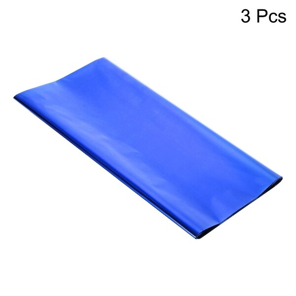 3 Pack Disposable Plastic Tablecloths 54x108