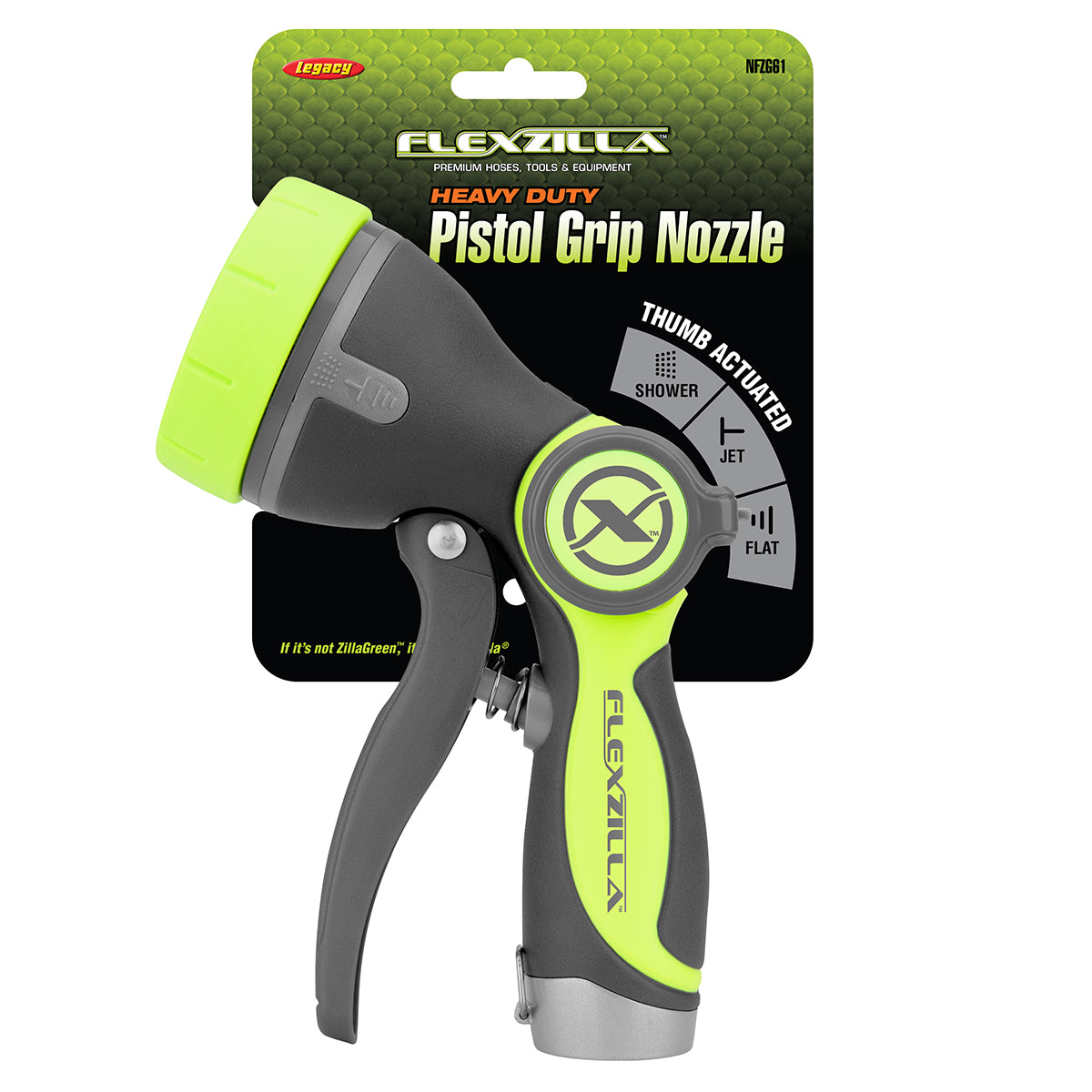 Flexzilla Heavy Duty Pistol Grip Garden Hose Nozzle