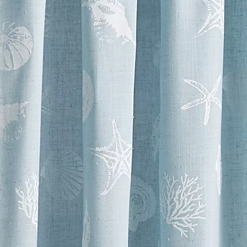 CHF Seashells Window Curtain