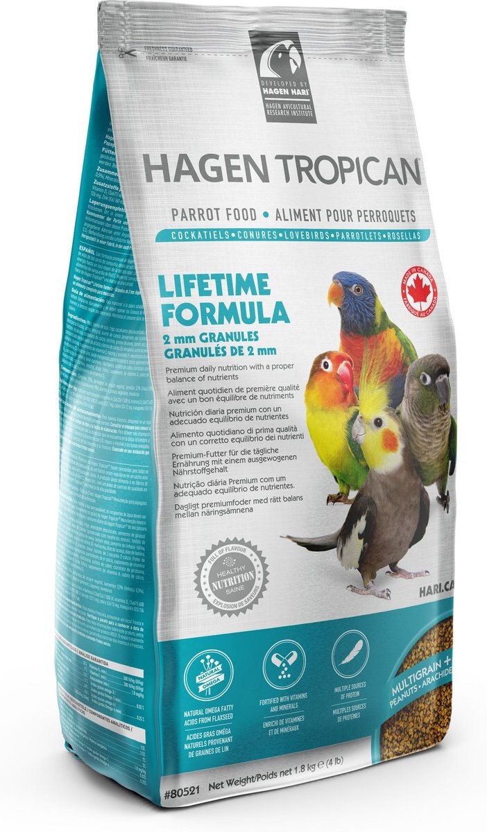 Tropican Lifetime Gran 2-mm Bird Food