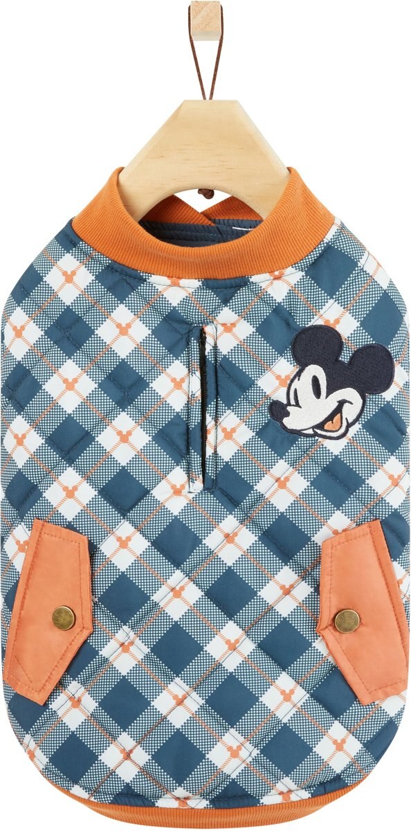 Disney Lightweight Mickey Quilted Bomber Dog and Cat Jacket