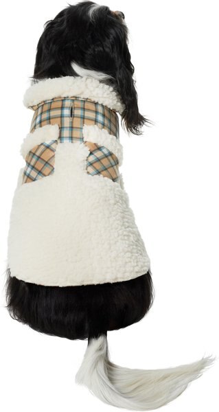 Frisco Lightweight Plaid Pocket Dog and Cat Coat