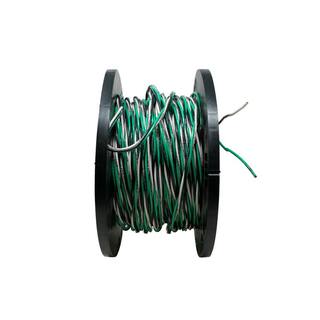 Southwire 15 ft. 143 BlackWhiteGreen Solid CU THHN Tri-Wire 59318002