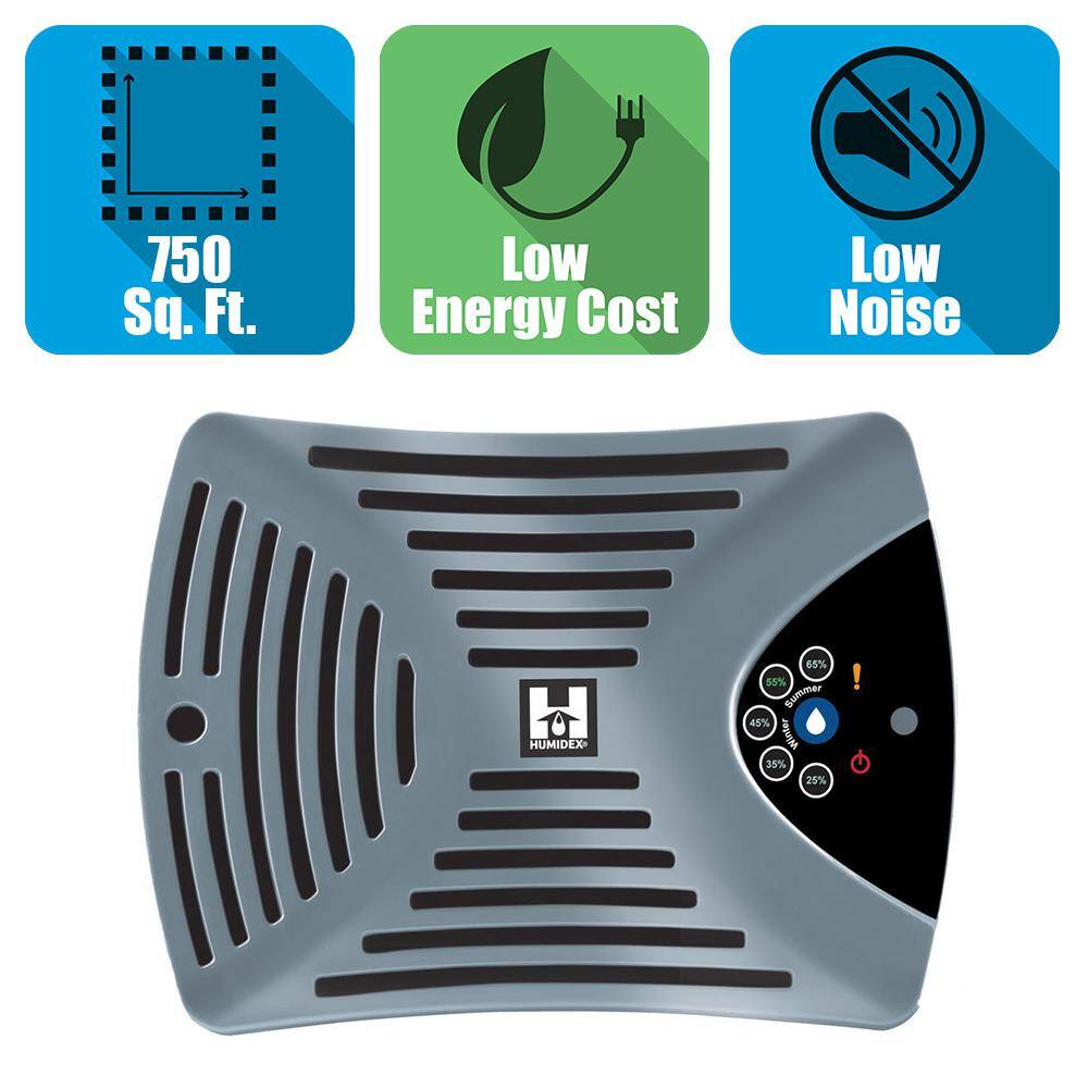 Humidex Garage Energy Efficient Digital Ventilation SystemDehumidifier with CO Sensor for 750 sq. ft. GVS-SD2-HEDX