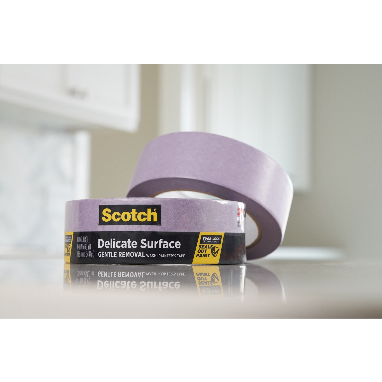 Scotch 1.88 in. W X 60 yd L Purple Medium Strength Painter\u0027s Tape 1 pk