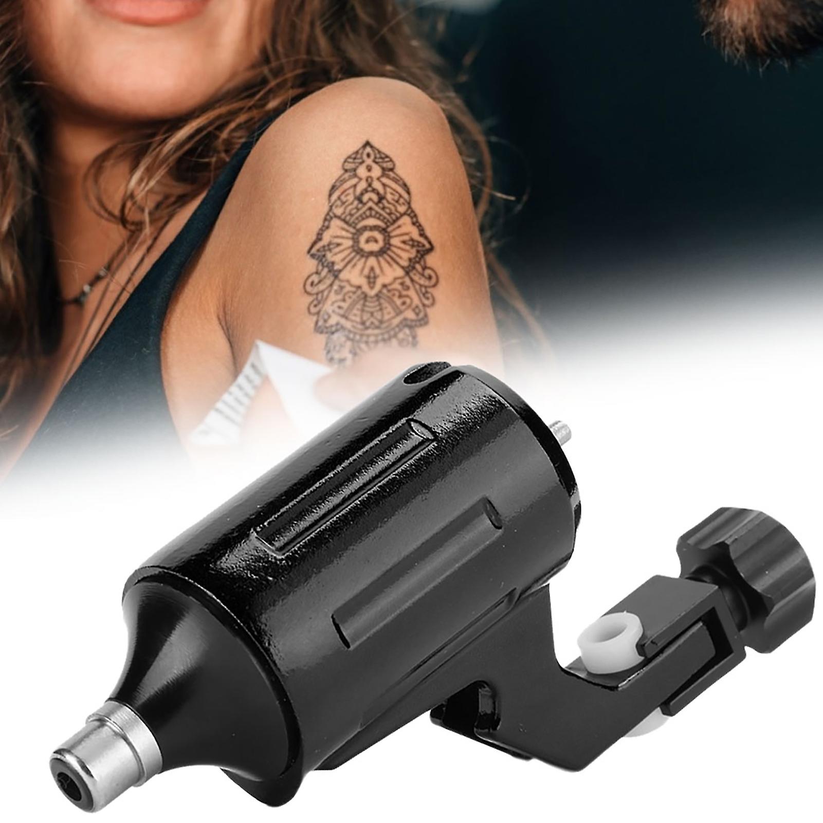 Adjustable Strong Motor Tattoo Machine Alloy Liner Shader Tattoo Machine Rca Interfaceblack