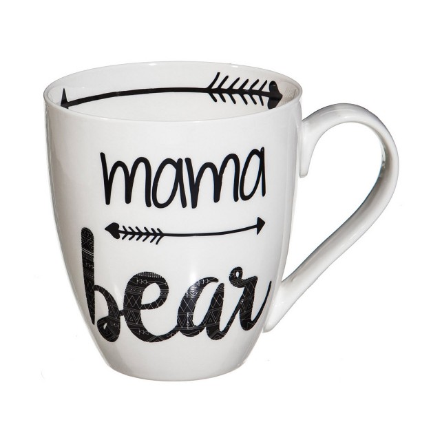 Evergreen Beautiful Bear Family Ceramic Cup O x27 Java Cup Gift Set 6x4x4 In Indoor outdoor