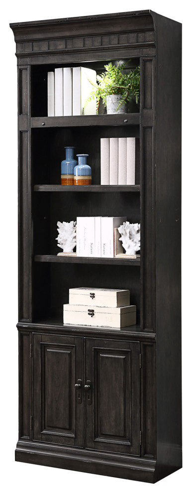 Parker House Washington Heights 32 quotOpen Top Bookcase   Traditional   Bookcases   by Parker House  Houzz