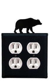 Village Wrought Iron EOO 14 Bear   Double Outlet C...