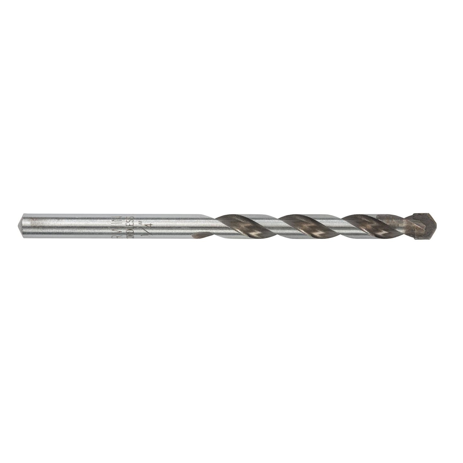 Irwin 1/4 in. X 4 in. L Carbide Tipped Percussion Drill Bit 1 pk