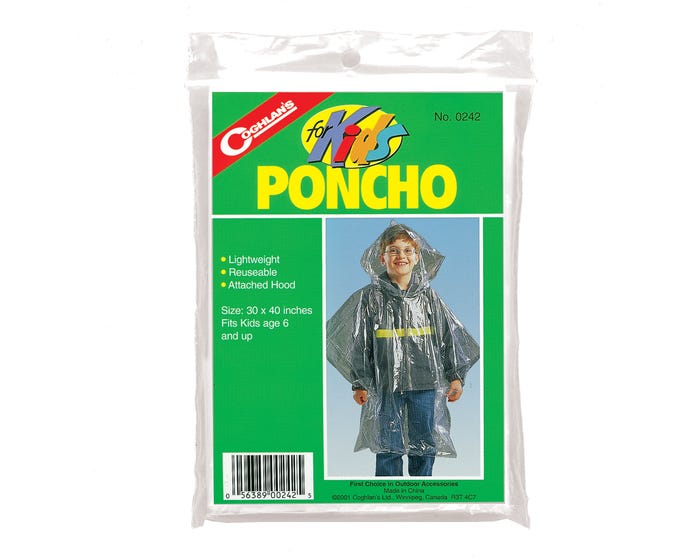 Coghlan ft s Poncho for Kids 0242